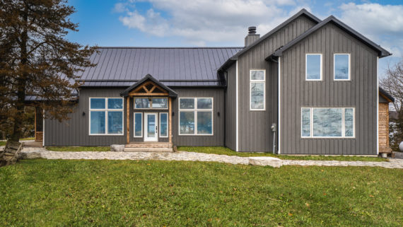 Lake Consecon cottage. Interior design by Kleur Design